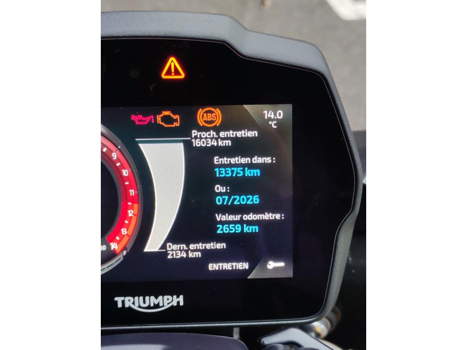 TRIUMPH SPEED TRIPLE 1200 RS 2025