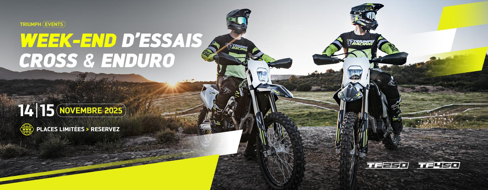 WEEKEND CROSS ET ENDURO